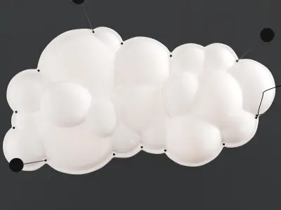 Nemo Lampada Ceiling Mounted Pendant Light Fixture 3D model