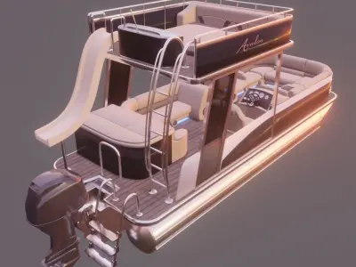 Avalon Catalina Funship 3D model