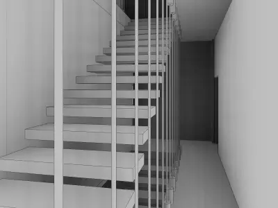 Luxurious Modern House 3D model purchase