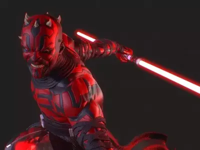 Darth Maul Statue 3D Print Ready 3D print model