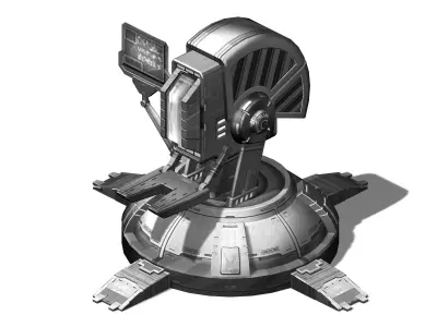 Functional mechanical object 09 3D model