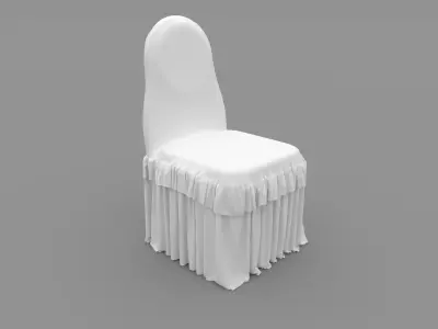 Banquet Chair 41 3D model