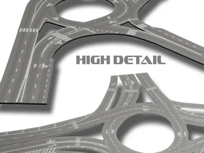 STREET PACK 2J11 3D model