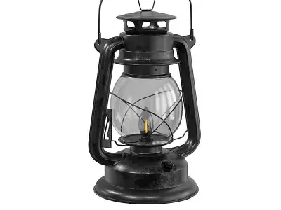 Oldlamp BLENDER 3D Model Cycles 3D model