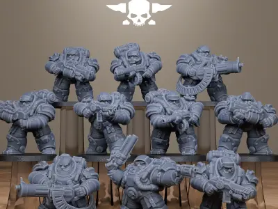 Ironvale Heavies 3D print model