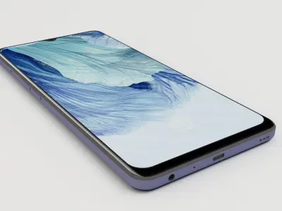 Oppo F17 3D model