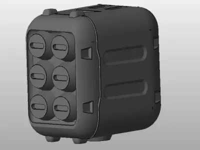 CHIBI-TECH SD - LRM-6 ML POD    3D print model