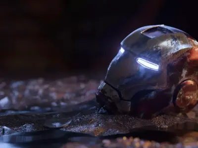 Iron man Helment 3D model