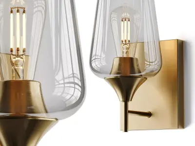 Ashley Bath Sconce 3D model