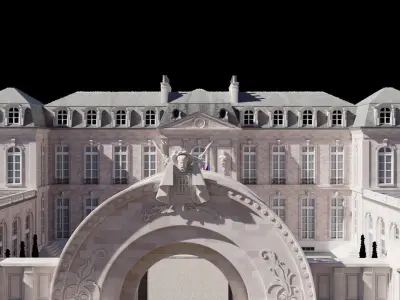 Elysee Palace 3D model
