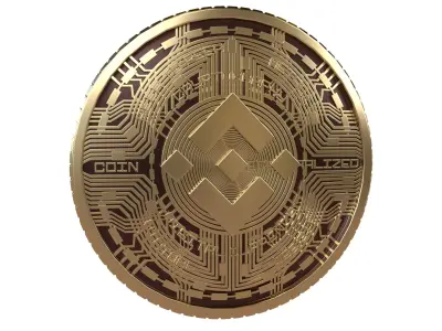 Binance Coin v5 002 3D model