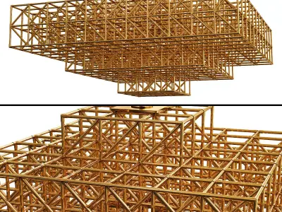 Gridlock Pendant - 4059  3D model