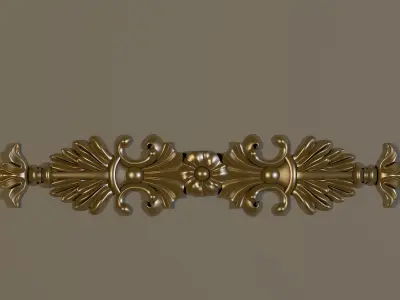 dekor ornament 3D model 52
