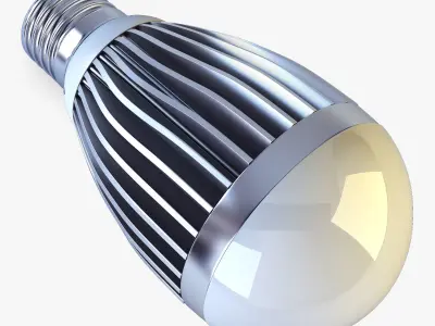 LED lamp v 1 3D model