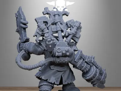 Orkaz Pirate 3D print model