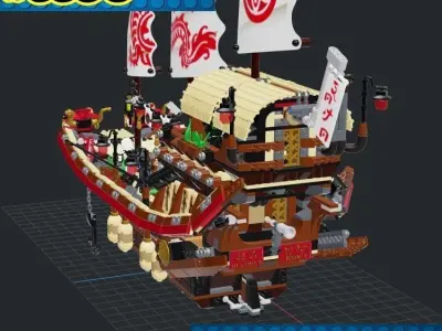 Lego - Destiny Bounty 3D print model