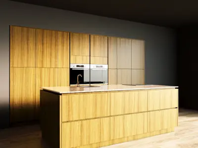 71-Kitchen11 texture 6 3D model