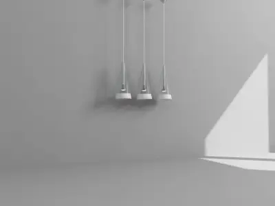 Vol1 Light fixture0051 VR 3D model