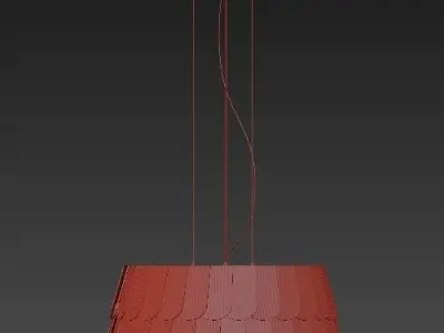ROOFER pendant lamp 3D model
