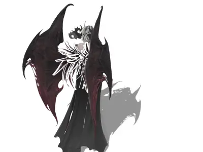 Darkwing Demoness 3D model