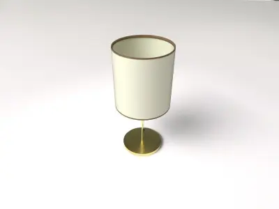 Bedside Table Lamp Free 3D model