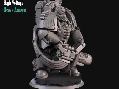 High Voltage 3D print model