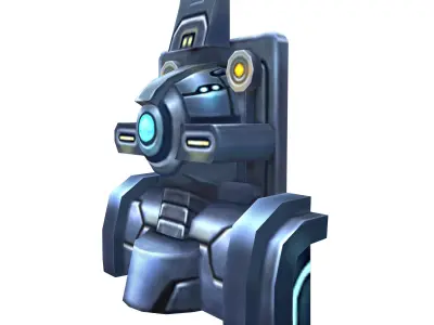 Wall Fortress - Normal Type 02 3D model