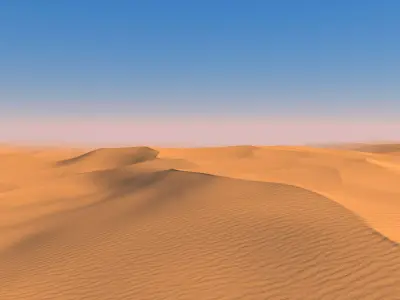 Desert 3D model