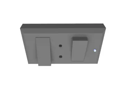 Electric switch  Free 3D print model