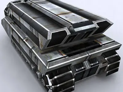 3DRT - Sci-Fi Forces - APC 3  Low-poly 3D model