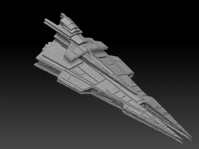 Hallowed Dreadnought 3D print model