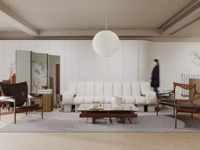 apartment interior scenes        3D model 14