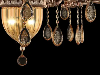 MD 89350-12-6-2 Osgona Chandelier 3D model