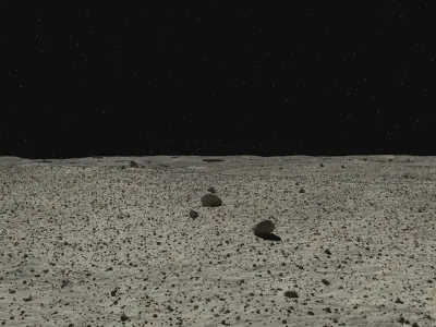 Moon Surface 2 3D model