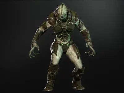 WestlandReaper5 Low-poly 3D model