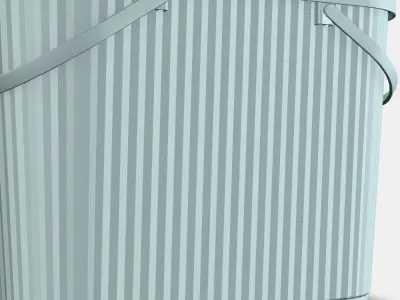 DAMMANG Bin with lid Low-poly 3D model