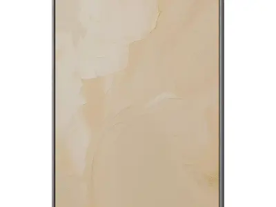 Set of 3 Abstract Paintings in Frames 3D model 18