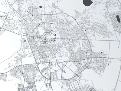 Medina Road Network and Streets 3D model