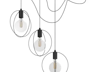 Collection pendant Light 2 3D Model Pack