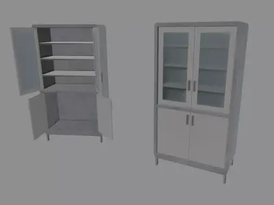 Medical Cabinet 3D model