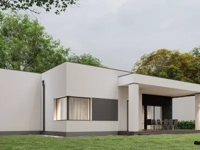  modern Residential house 3D model
