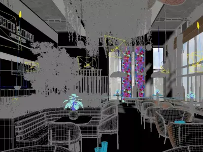 Coffee House 3D model