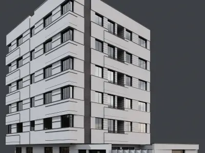 RESIDENTIAL BUILDING NO88 A 3D model