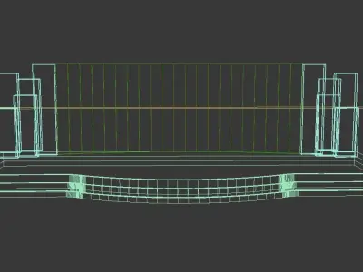 Concert party carnival stage 59 3D model