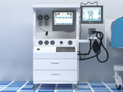 Dialysis Center 4K 3D model