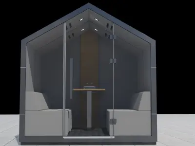 3D Meeting room  3D model purchase
