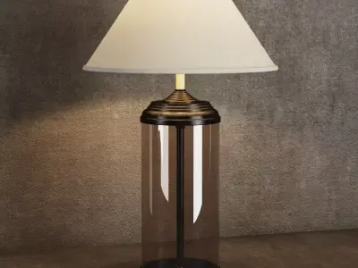 Table lamp Free 3D Model Free 3D model