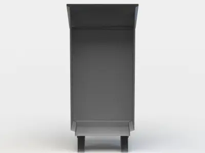 House oriel Low-poly 3D model