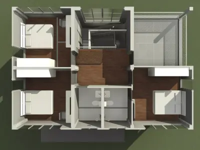 House by REVIT 25R13 3D model