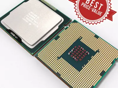 Intel Celeron G465 3D model